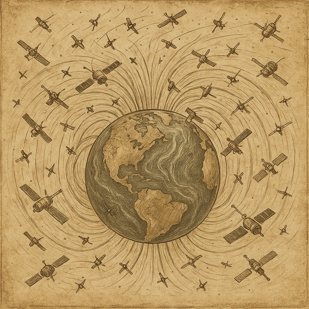 地球の磁場が弱体化？人工衛星の急増がもたらす地球環境への新たな脅威とは