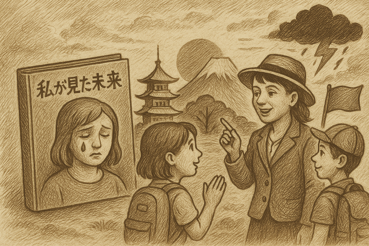 都市伝説から防災を意識する様子