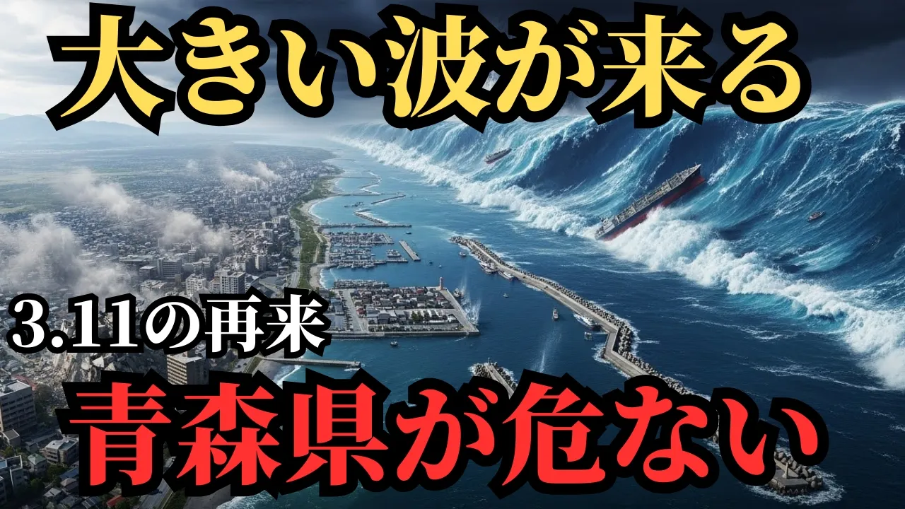 【緊急警告】青森県に東日本大震災より大きい波が来る…地震と津波で5万人の犠牲者が出る【 都市伝説 予言 ミステリー スピリチュアル 予知能力 】
