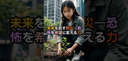 YouTube動画「未来を託す防災―恐怖を希望に変える力【 都市伝説 予言 オカルト 】」のサムネイル画像